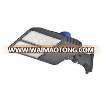 IP67 320W Arm mounted led shoebox light fixture with photocell