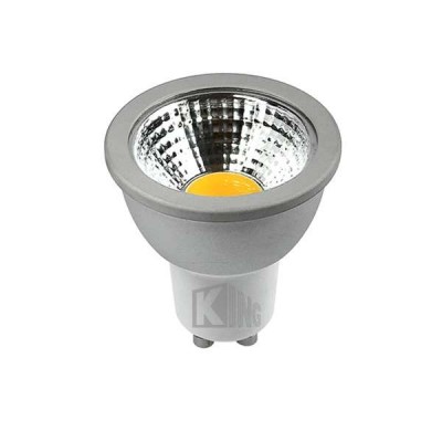 AC100-240v led ceiling 7w spot dimmable gu10 cob led spotlight with CE&RoHS ETL ES